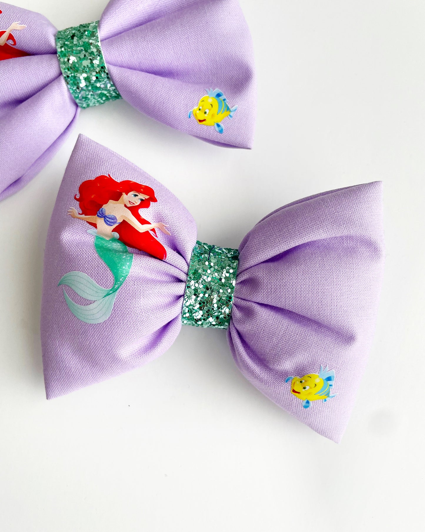 Little Mermaid Hair Bow