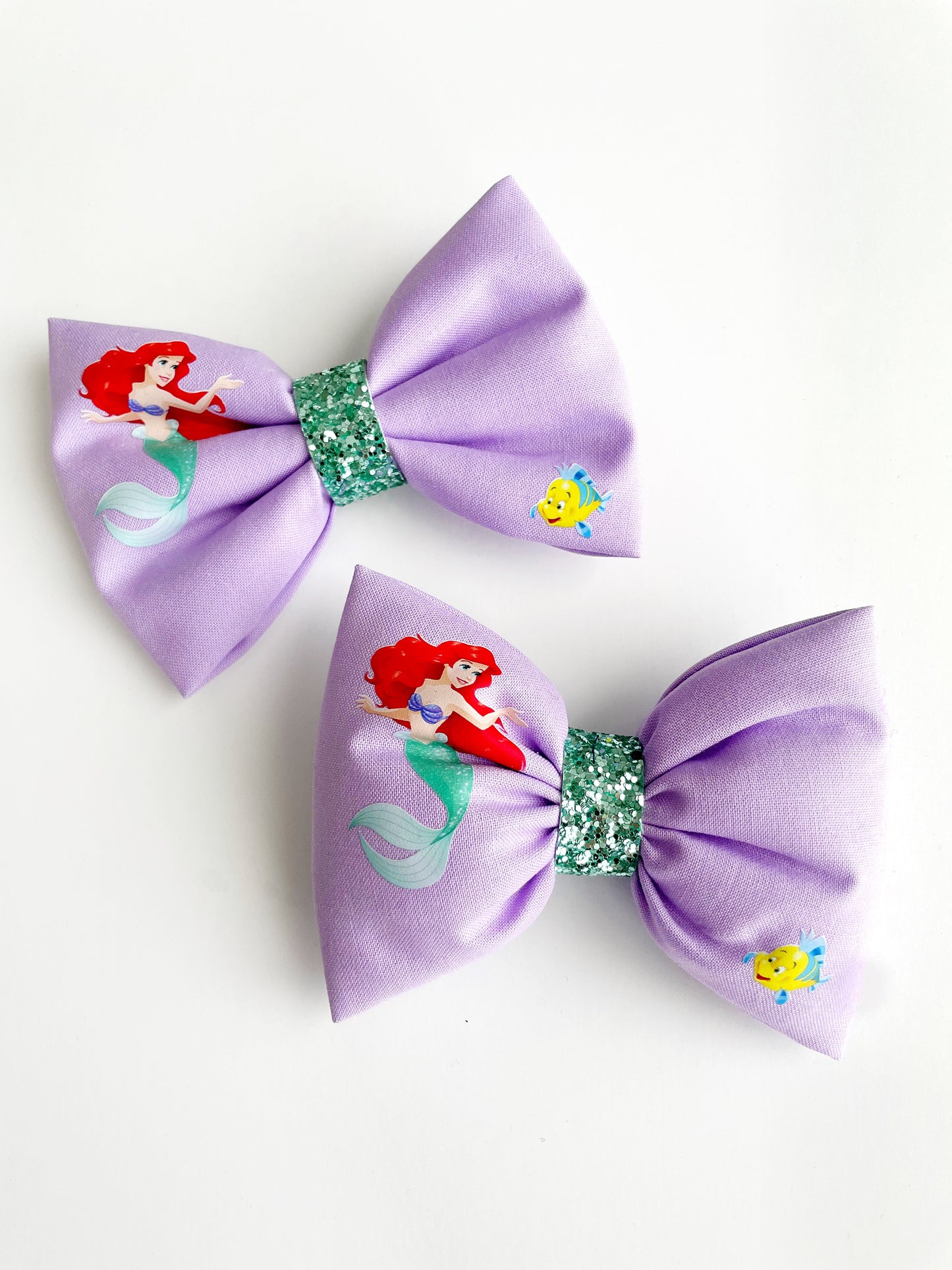 Little Mermaid Hair Bow