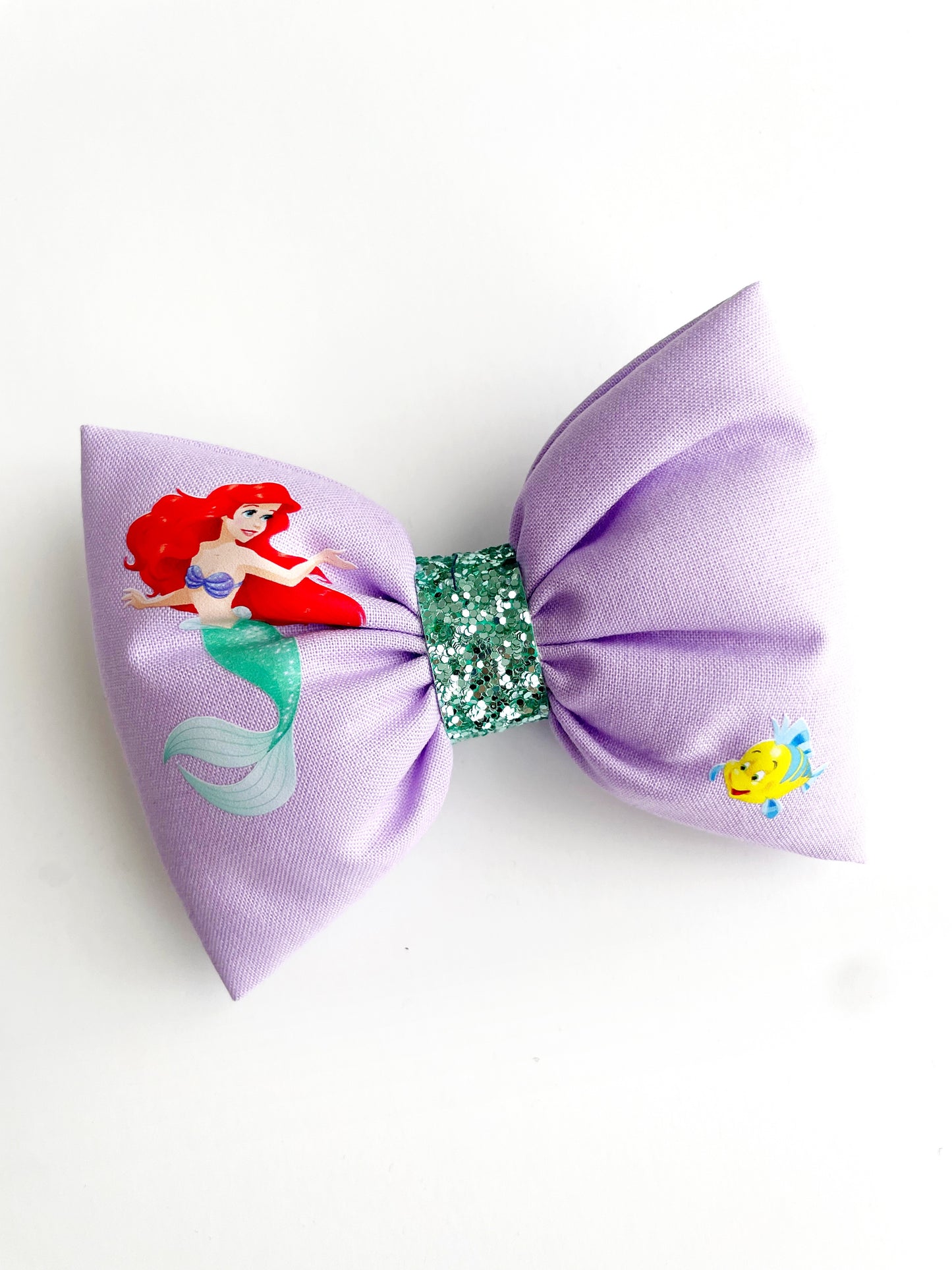 Little Mermaid Hair Bow