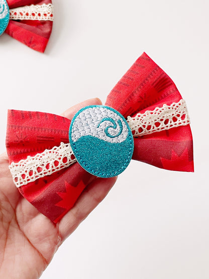 Moana Hair Bow