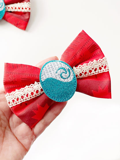 Moana Hair Bow