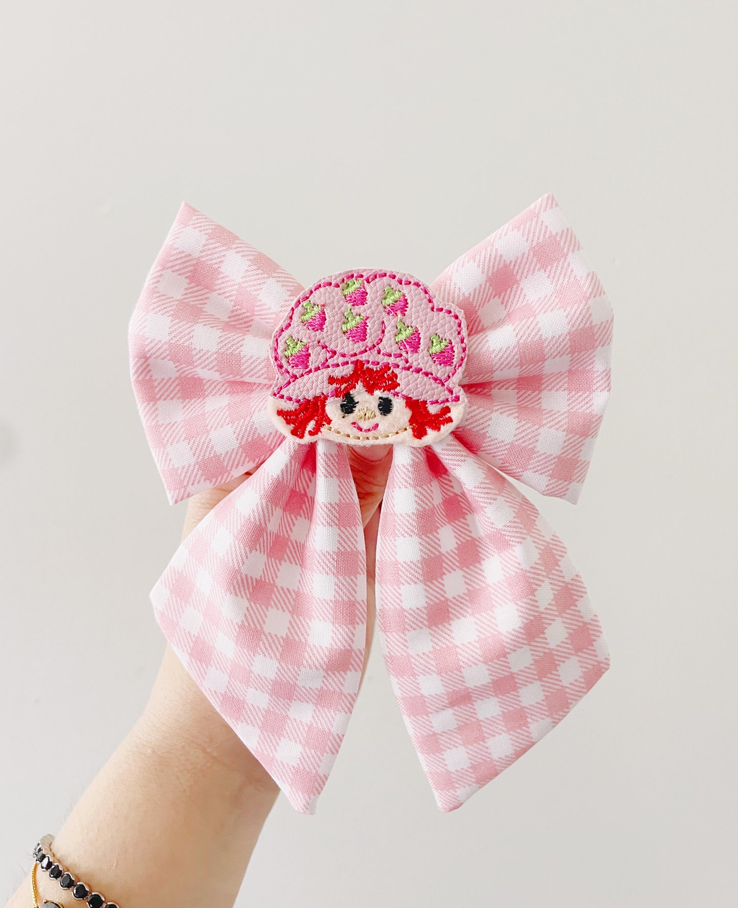 Strawberry Shortcake Hair Bow