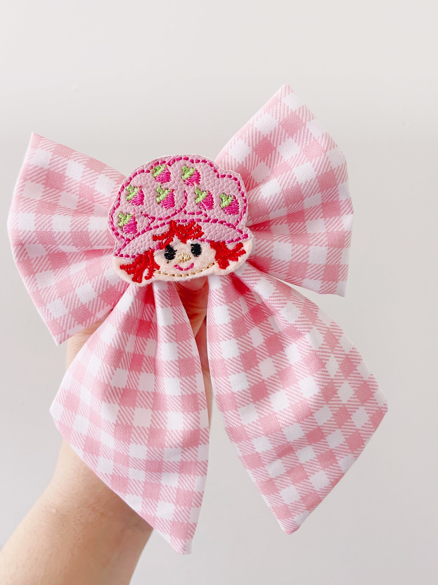 Strawberry Shortcake Hair Bow