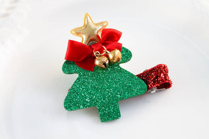 Christmas Tree Hair Clip