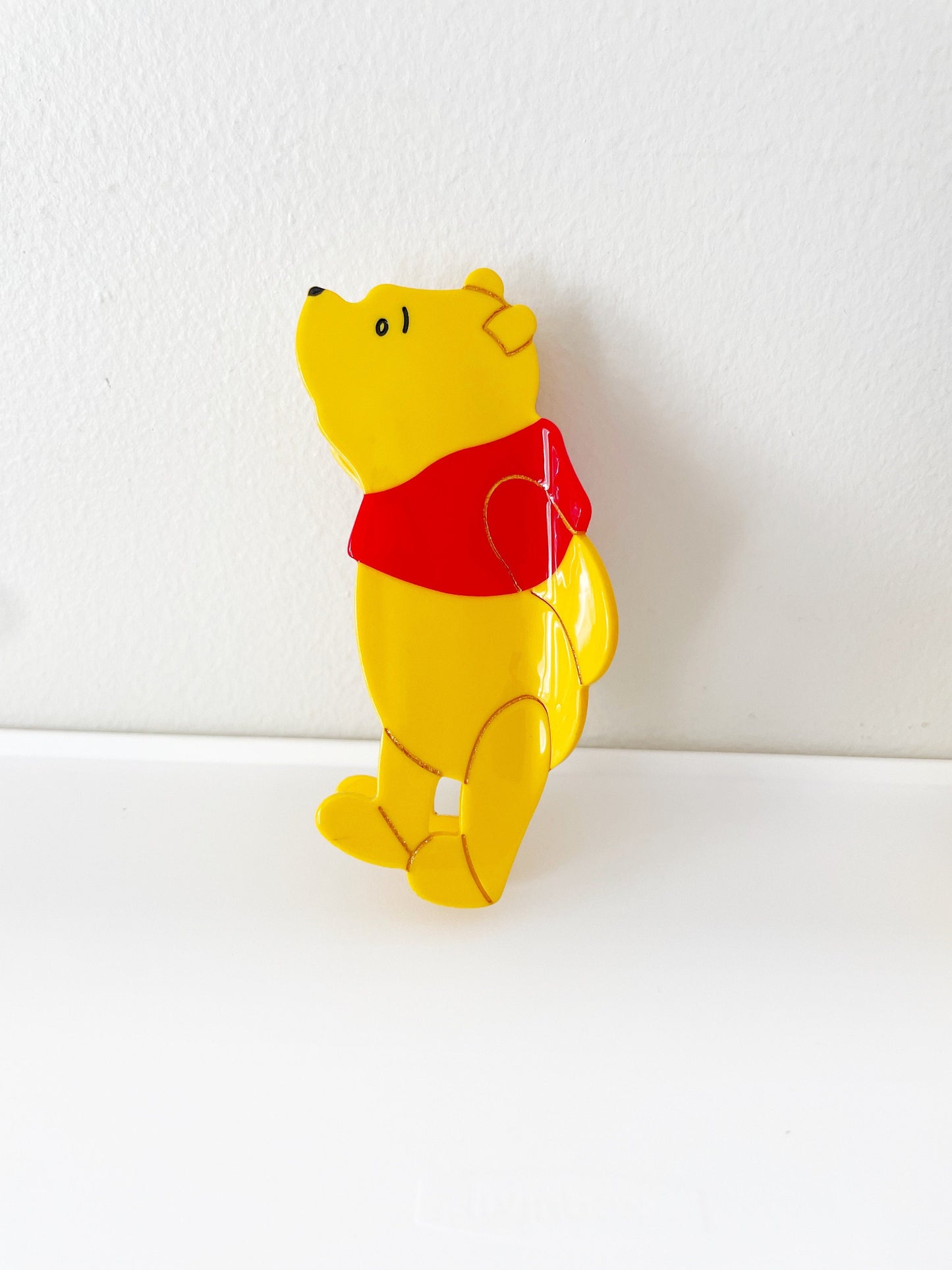 Pooh Bear Hair Clip Claw