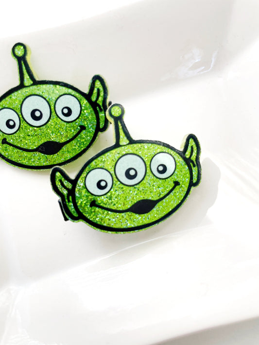 Toy Story Green Alien Hair Clip