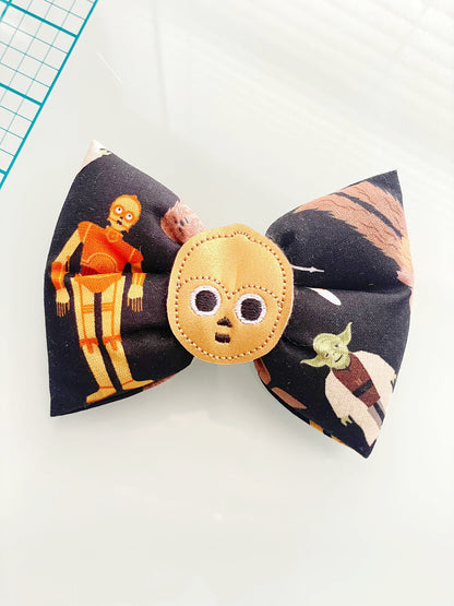 C-3PO Hair Bow