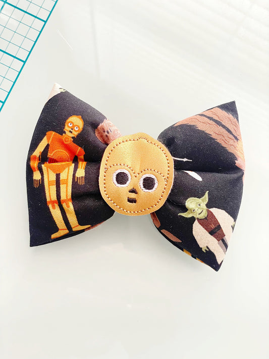 C-3PO Hair Bow