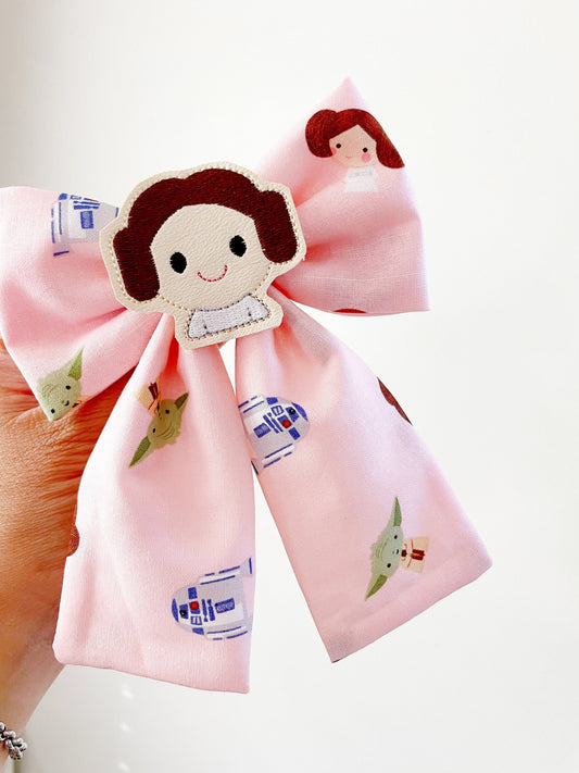 Princess Leia Hair Bow