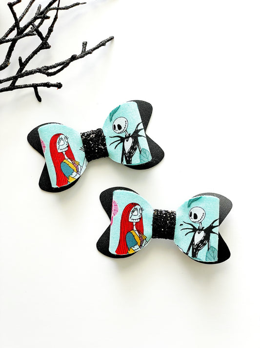 Nightmare Before Christmas Hair Bow