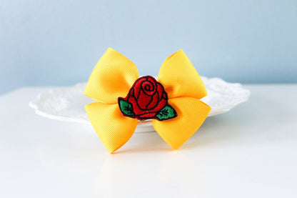 Princess Belle Hair Bow