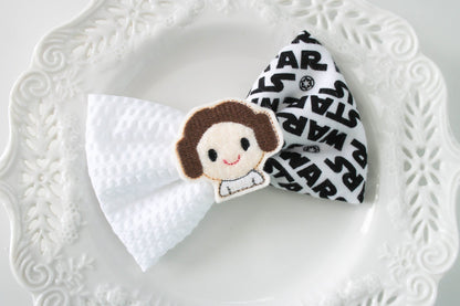 Princess Leia Hair Bow