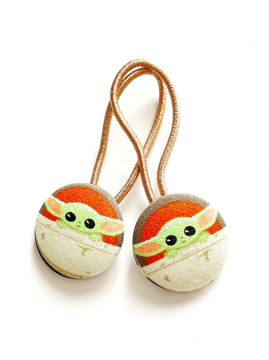 Baby Yoda Hair Elastic Tie